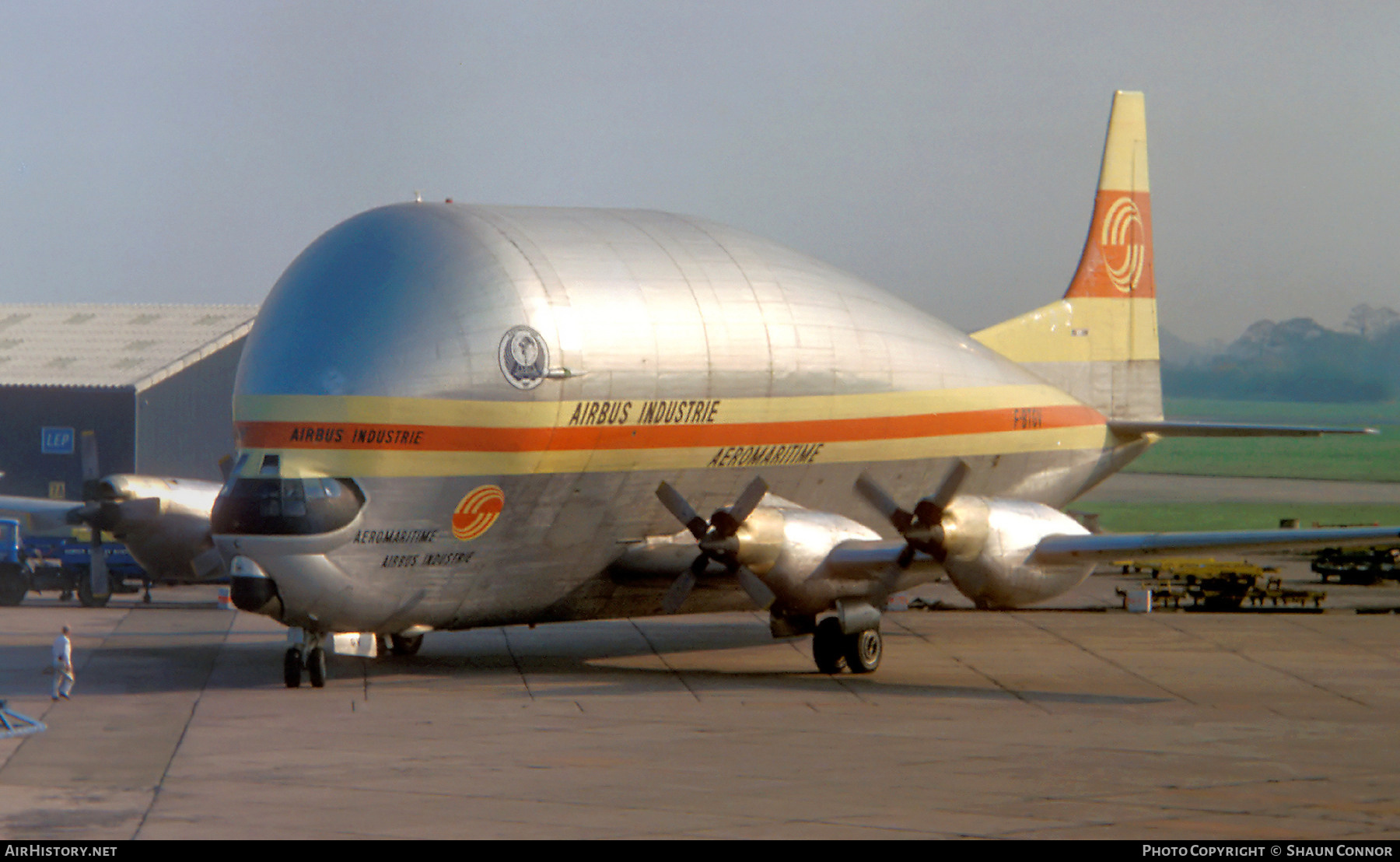 Aircraft Photo of F-BTGV | Aero Spacelines 377SGT Super Guppy Turbine | Aéromaritime | AirHistory.net #656143