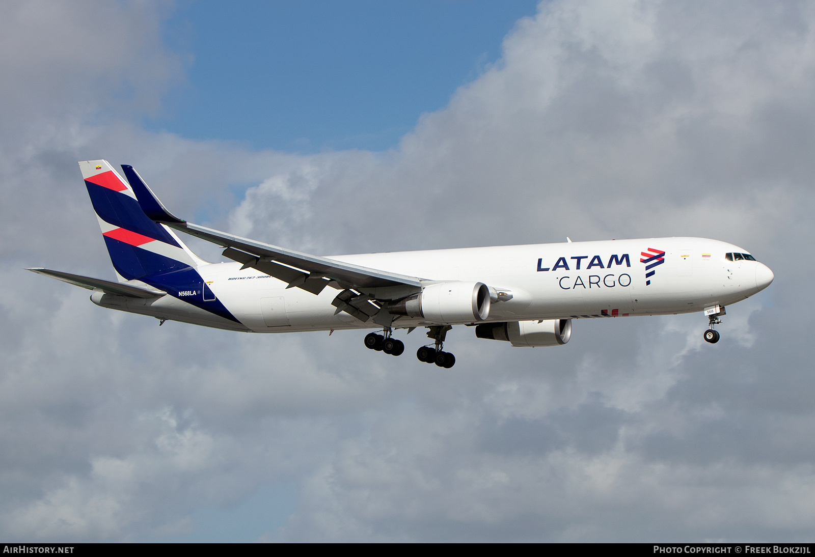Aircraft Photo of N568LA | Boeing 767-316/ER(BCF) | LATAM Cargo | AirHistory.net #656144