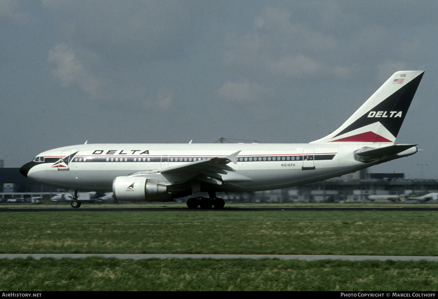 Aircraft Photo of N818PA | Airbus A310-324/ET | Delta Air Lines | AirHistory.net #656146