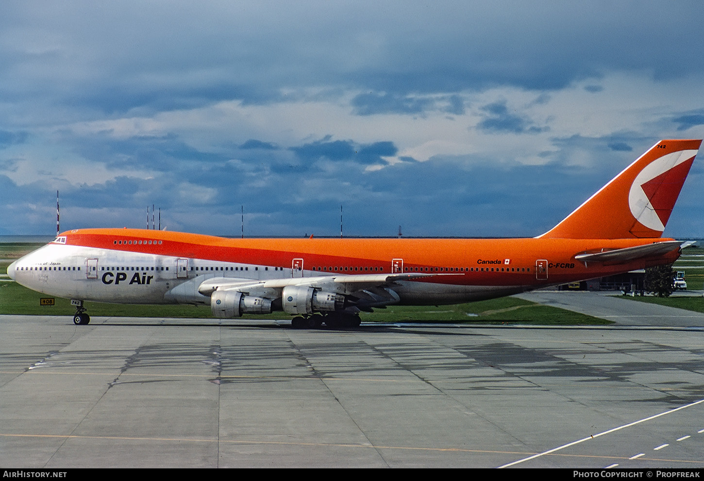 Aircraft Photo of C-FCRB | Boeing 747-217B | CP Air | AirHistory.net #656148
