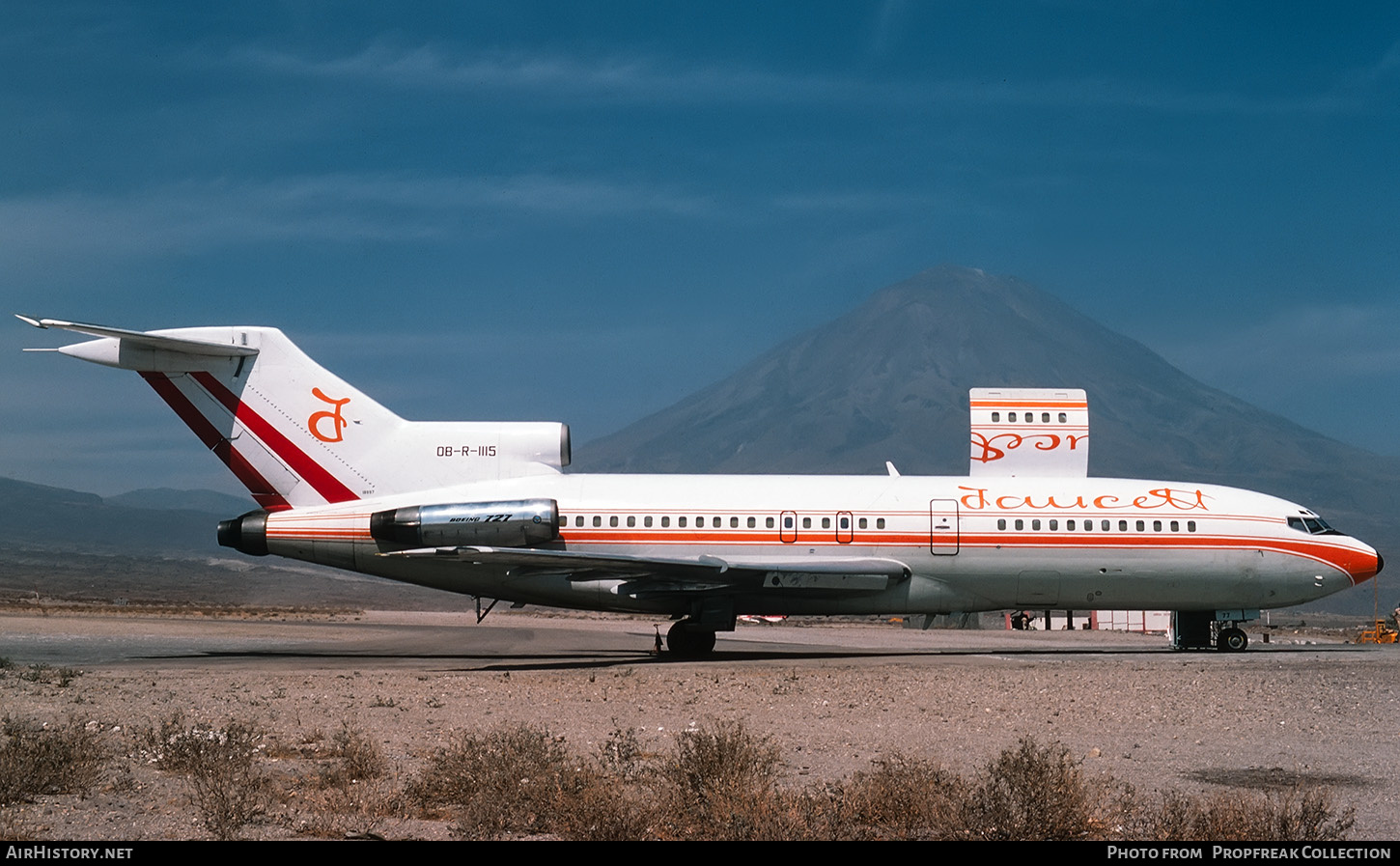 Aircraft Photo of OB-R-1115 | Boeing 727-51C | Faucett | AirHistory.net #656154