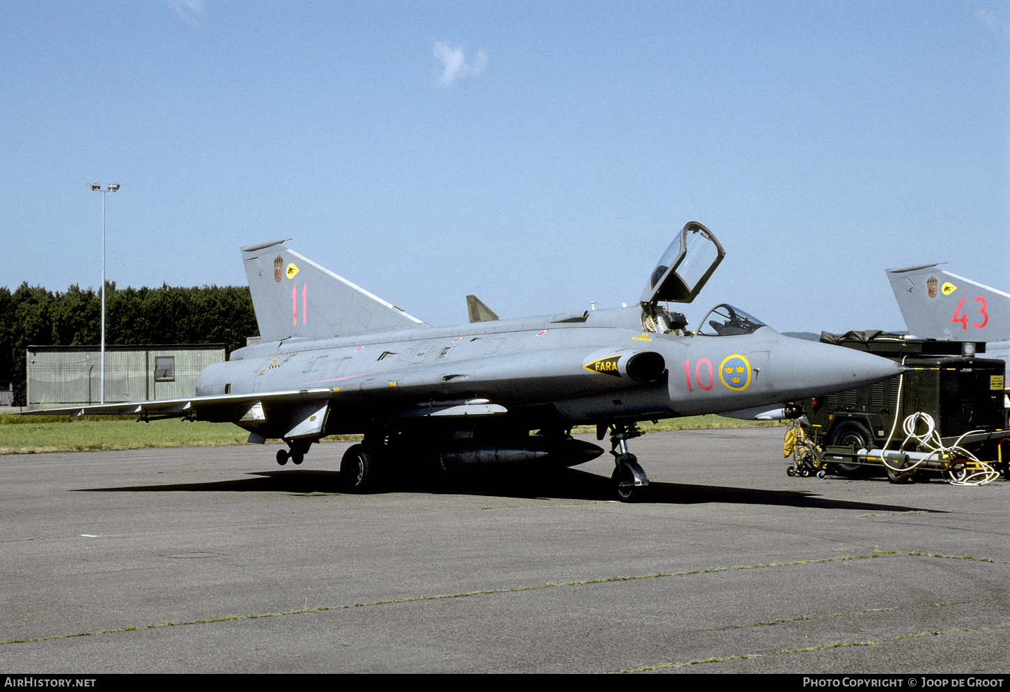 Aircraft Photo of 35518 | Saab J35J Draken | Sweden - Air Force | AirHistory.net #656160