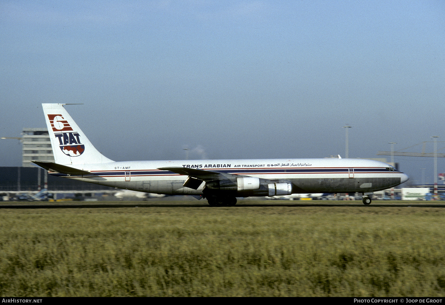 Aircraft Photo of ST-AMF | Boeing 707-321C | Trans Arabian Air Transport - TAAT | AirHistory.net #656161