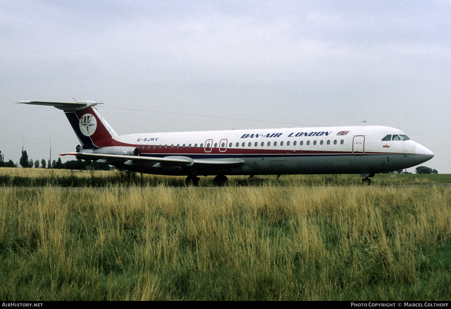 Aircraft Photo of G-BJMV | BAC 111-531FS One-Eleven | Dan-Air London | AirHistory.net #656165