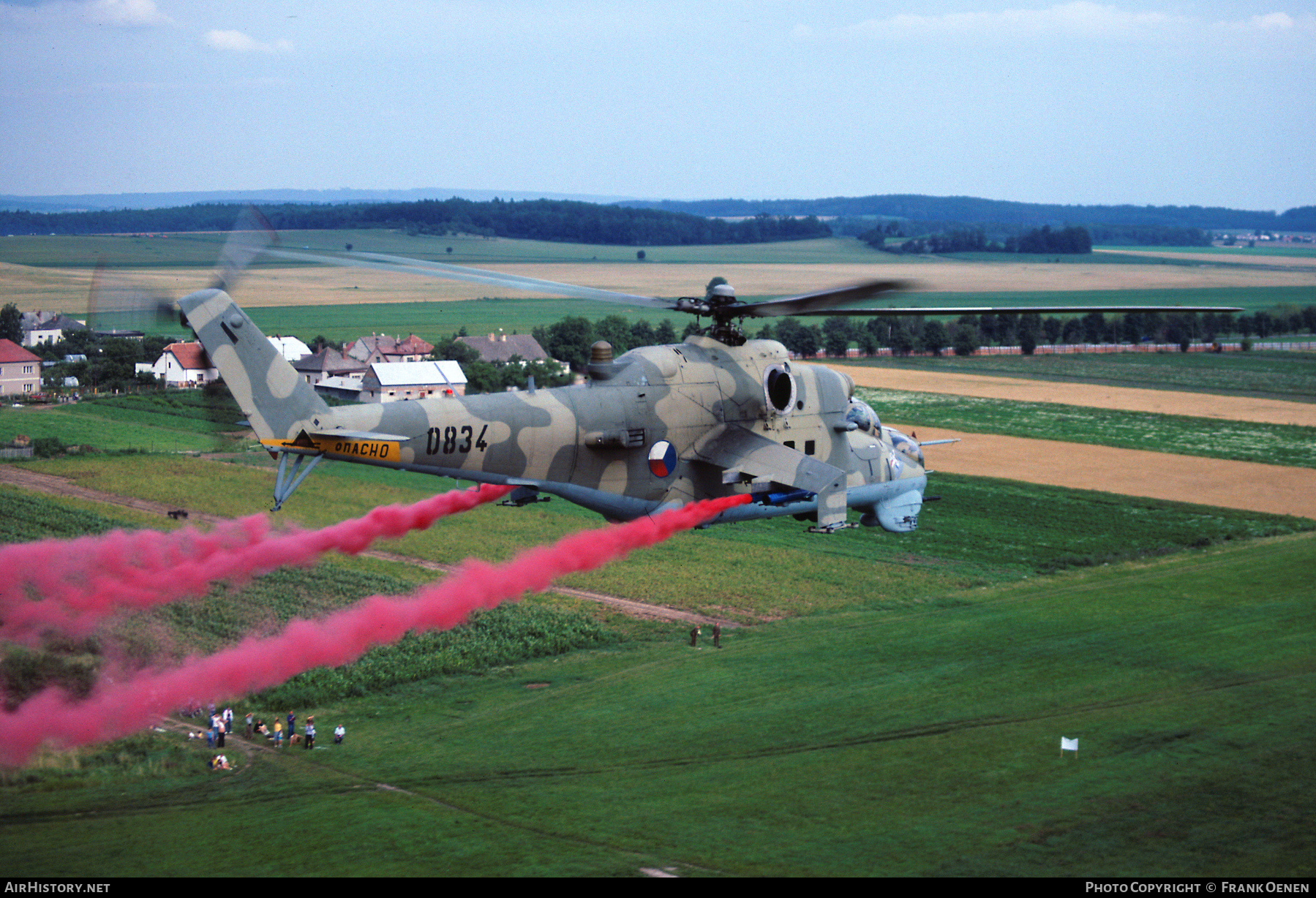 Aircraft Photo of 0834 | Mil Mi-24V | Czechia - Air Force | AirHistory.net #656170