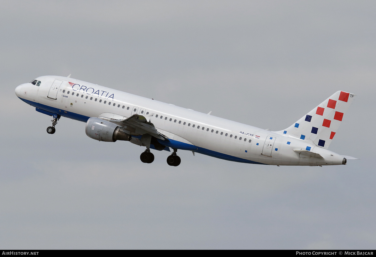 Aircraft Photo of 9A-CTF | Airbus A320-212 | Croatia Airlines | AirHistory.net #656175