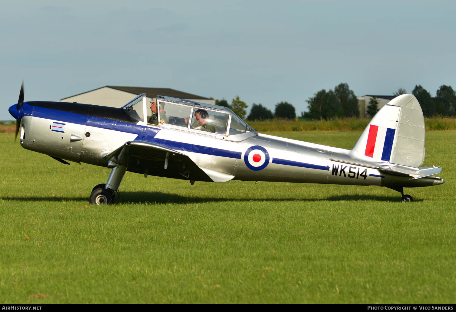 Aircraft Photo of G-BBMO / WK514 | De Havilland DHC-1 Chipmunk Mk22 | AirHistory.net #656179