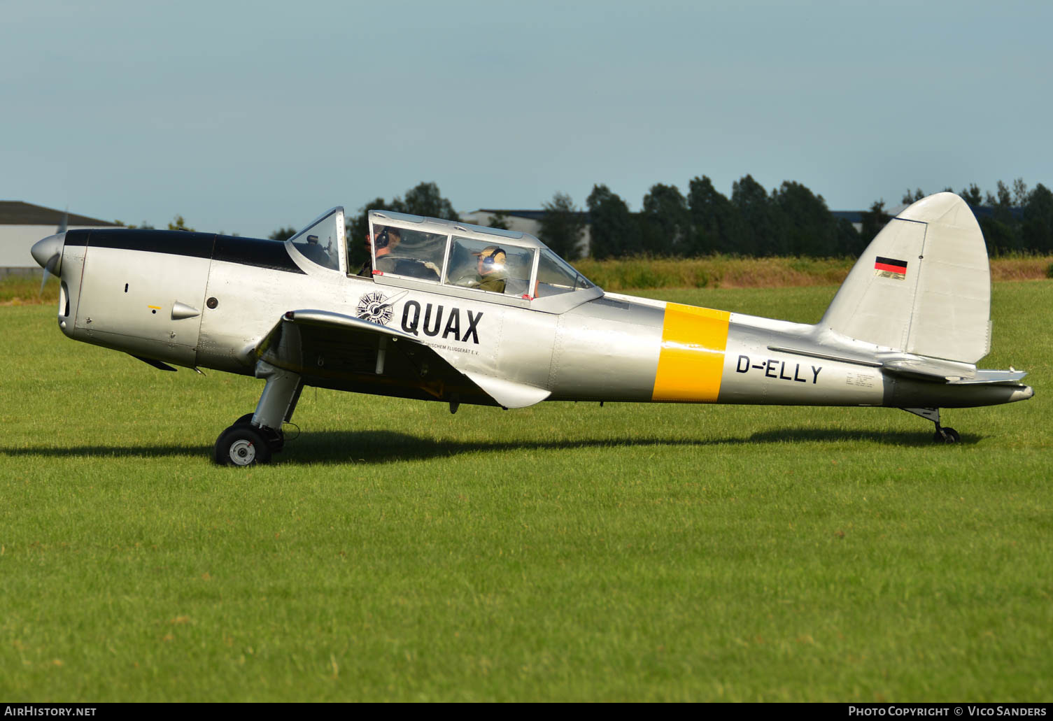 Aircraft Photo of D-ELLY | De Havilland DHC-1 Chipmunk Mk22 | Quax | AirHistory.net #656181