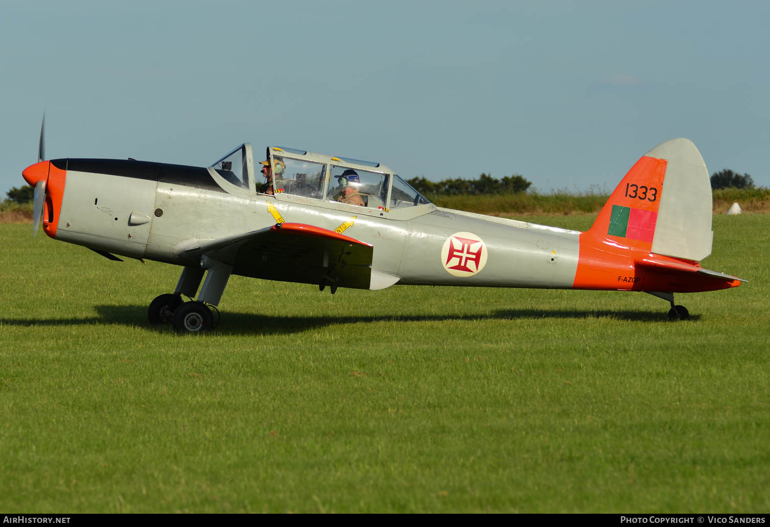 Aircraft Photo of F-AZGP / 1333 | De Havilland Canada DHC-1 Chipmunk Mk20 | Portugal - Air Force | AirHistory.net #656182