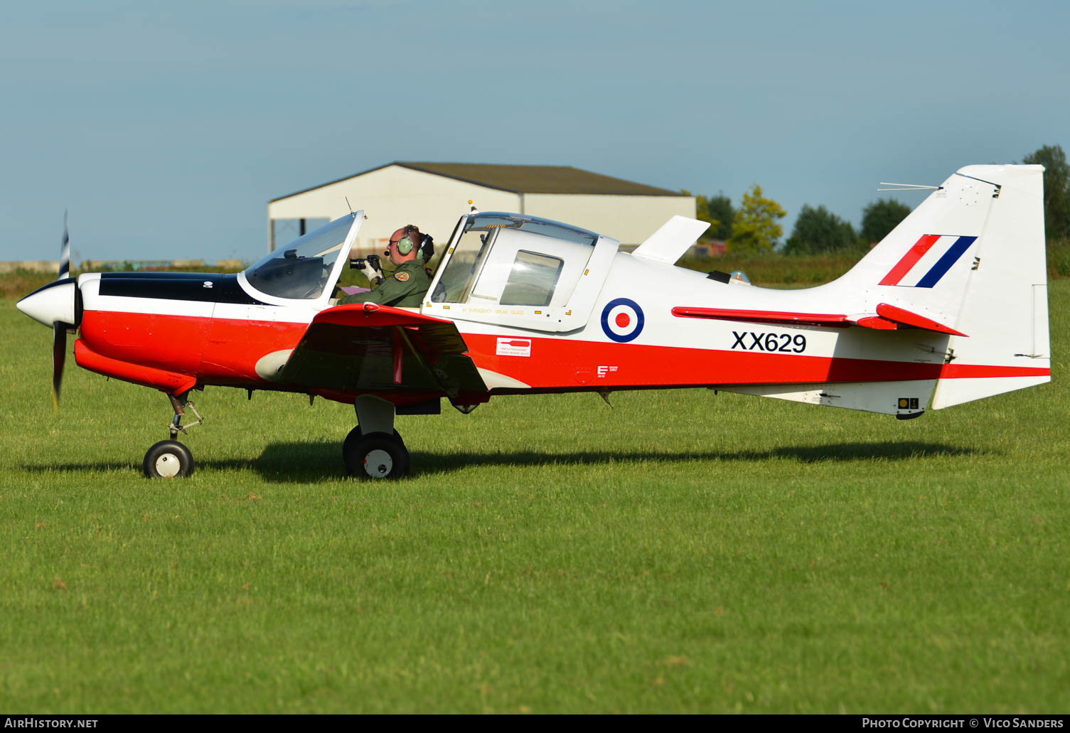 Aircraft Photo of G-BZXZ / XX629 | Scottish Aviation Bulldog 120/121 | UK - Air Force | AirHistory.net #656185