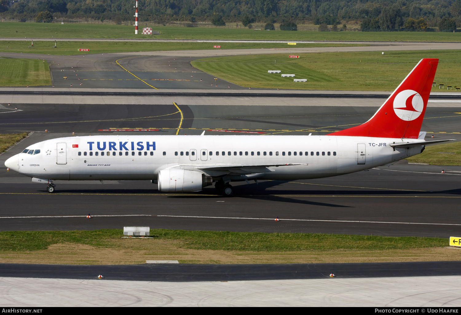 Aircraft Photo of TC-JFR | Boeing 737-8F2 | Turkish Airlines | AirHistory.net #656200