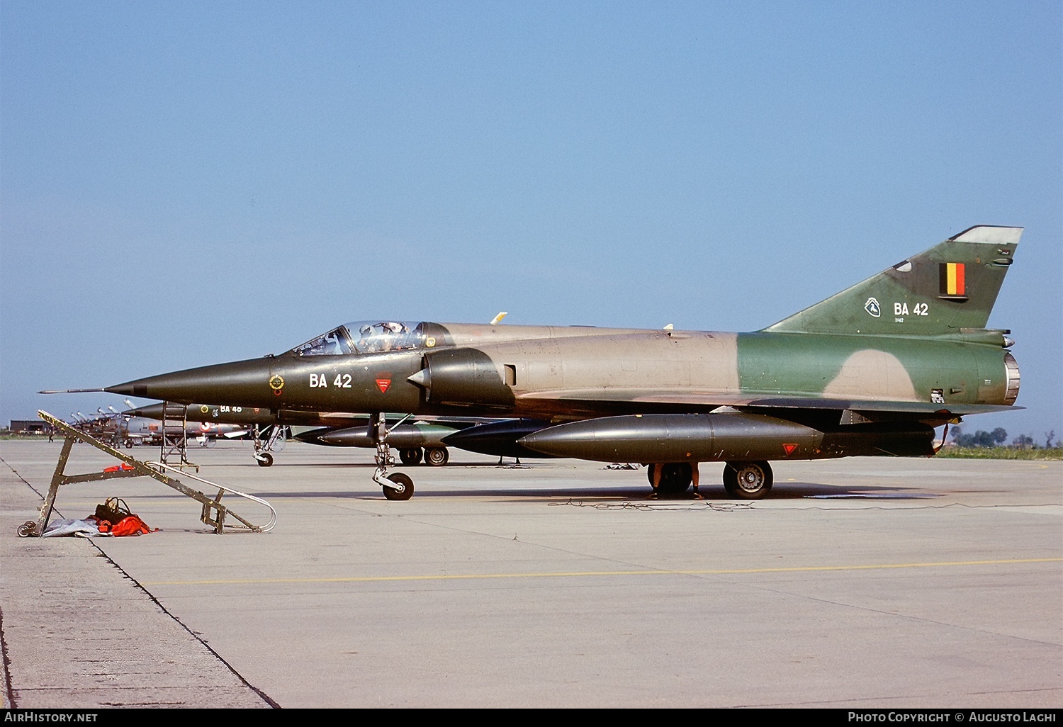 Aircraft Photo of BA42 | Dassault Mirage 5BA | Belgium - Air Force | AirHistory.net #656201