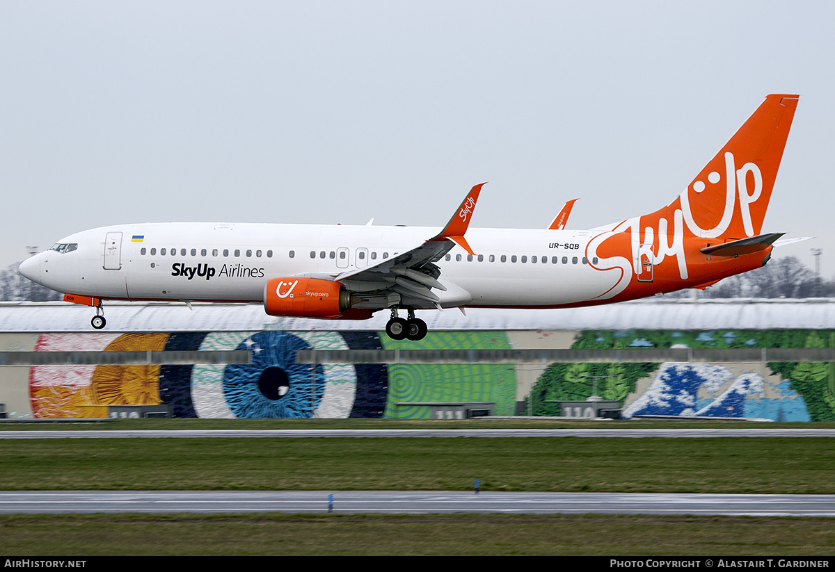 Aircraft Photo of UR-SQB | Boeing 737-8H6 | SkyUp Airlines | AirHistory.net #656203