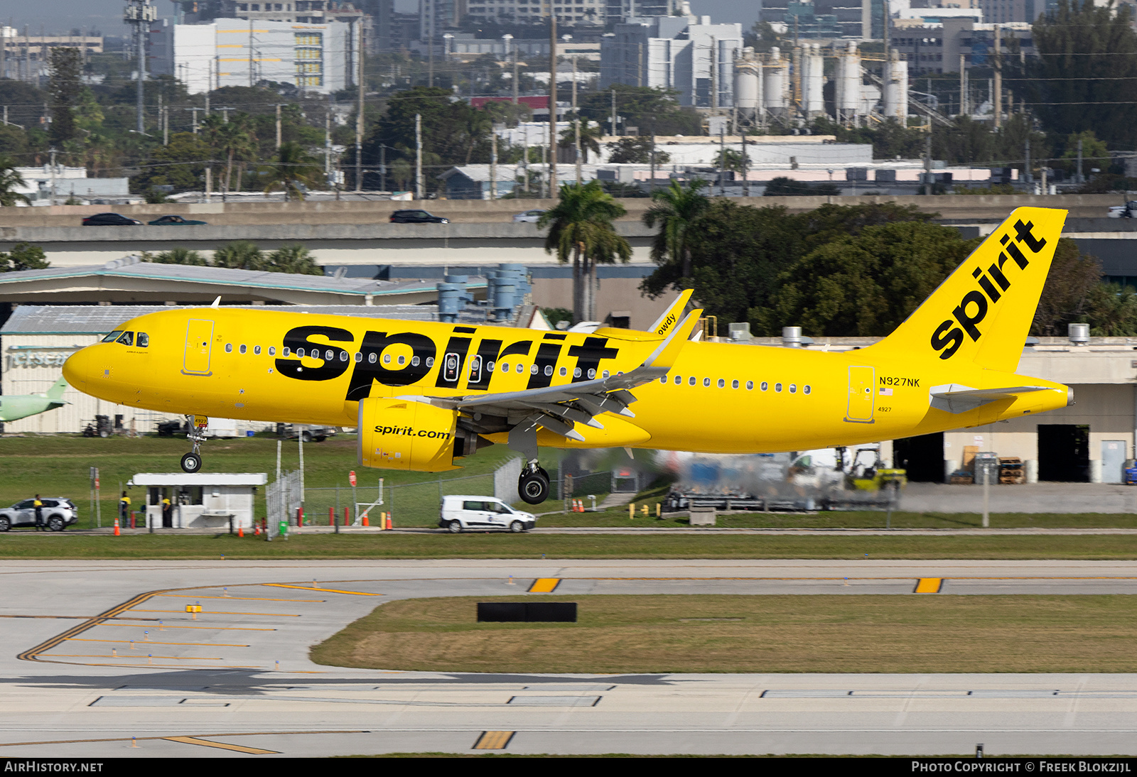 Aircraft Photo of N927NK | Airbus A320-271N | Spirit Airlines | AirHistory.net #656220
