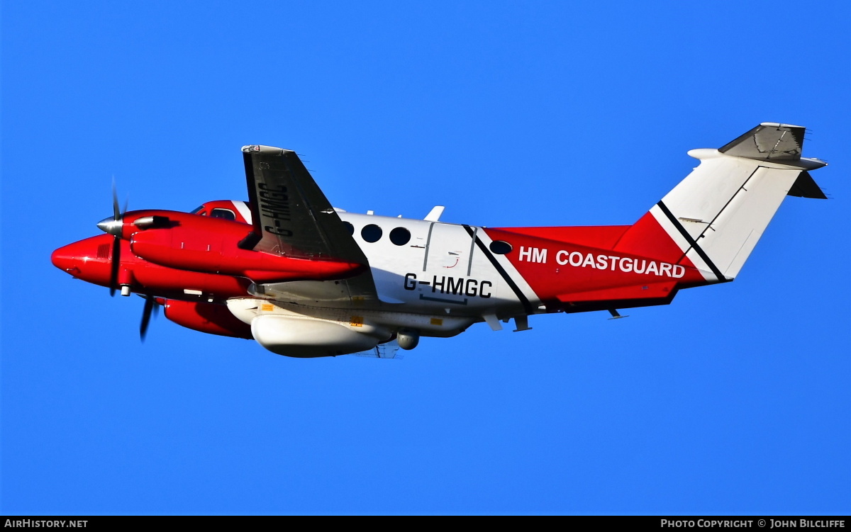 Aircraft Photo of G-HMGC | Beech 200 Super King Air | HM Coastguard | AirHistory.net #656250