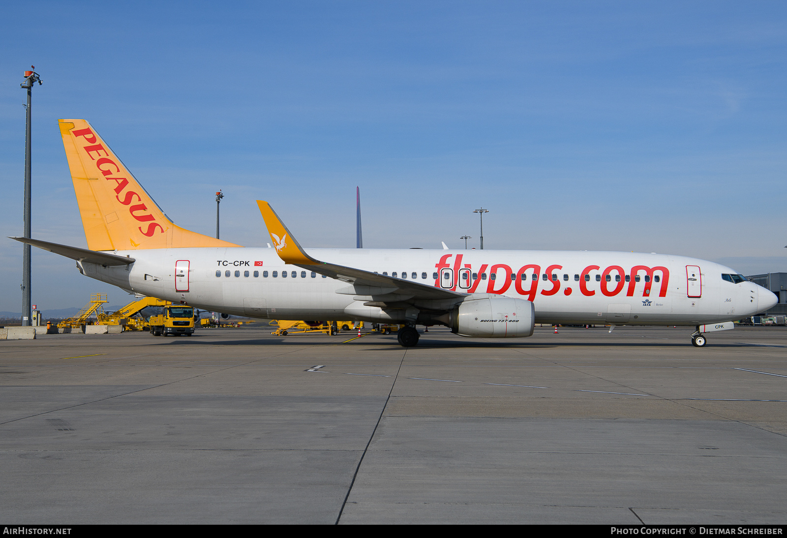 Aircraft Photo of TC-CPK | Boeing 737-82R | Pegasus Airlines | AirHistory.net #656256