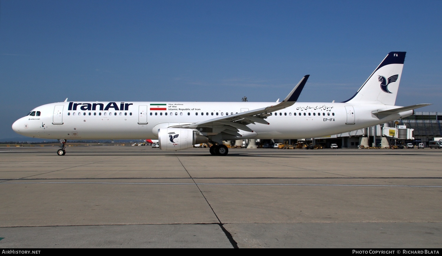 Aircraft Photo of EP-IFA | Airbus A321-211 | Iran Air | AirHistory.net #656259
