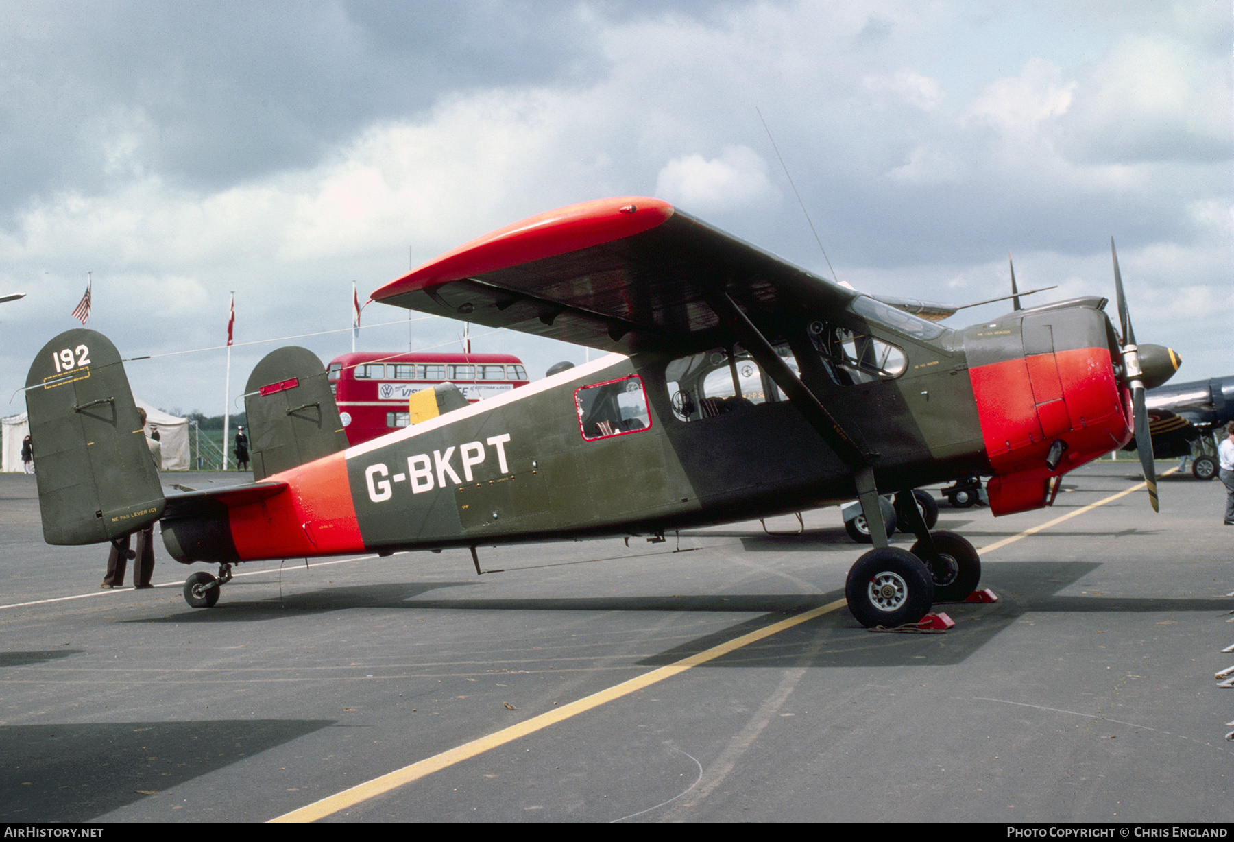 Aircraft Photo of G-BKPT | Max Holste MH.1521M Broussard | AirHistory.net #656278