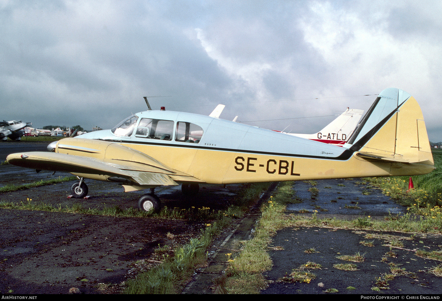 Aircraft Photo of SE-CBL | Piper PA-23-150 Apache | AirHistory.net #656280