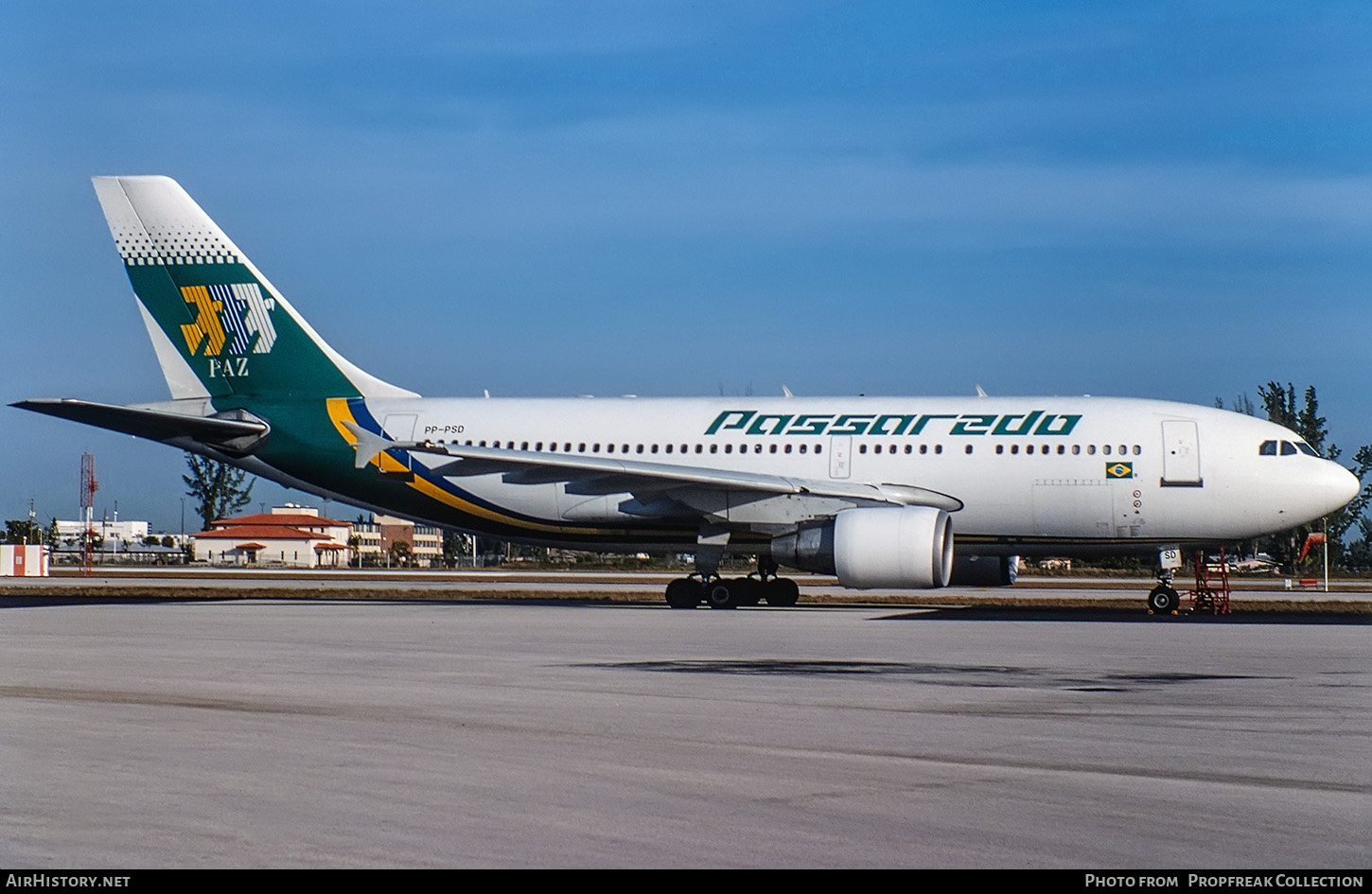 Aircraft Photo of PP-PSD | Airbus A310-322 | Passaredo Transportes Aéreos | AirHistory.net #656292