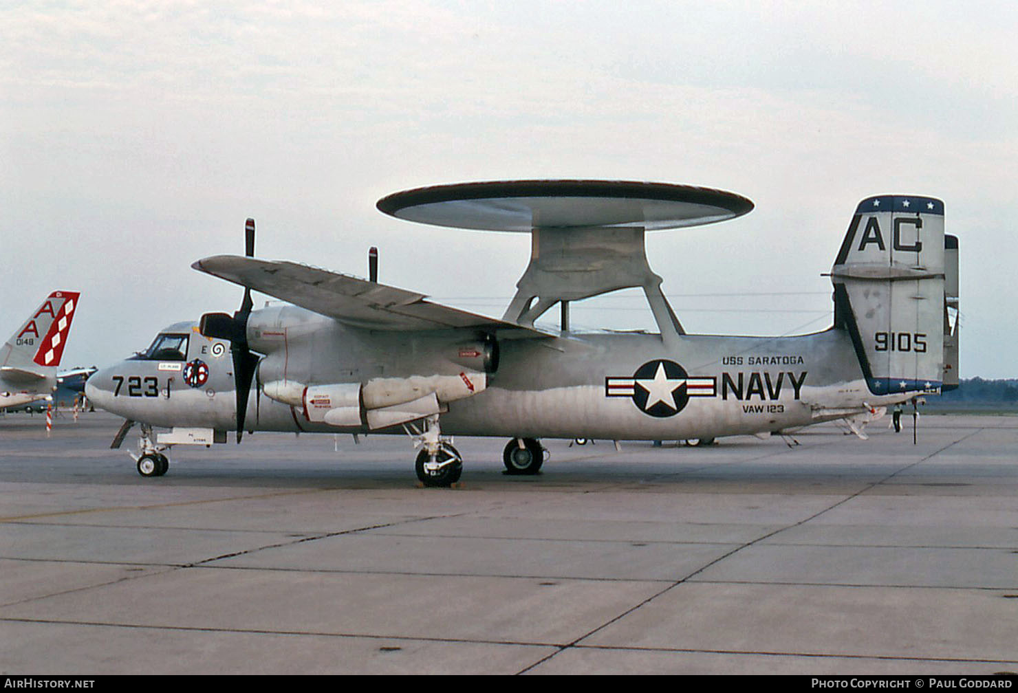 Aircraft Photo of 159105 / 9105 | Grumman E-2C Hawkeye | USA - Navy | AirHistory.net #656302