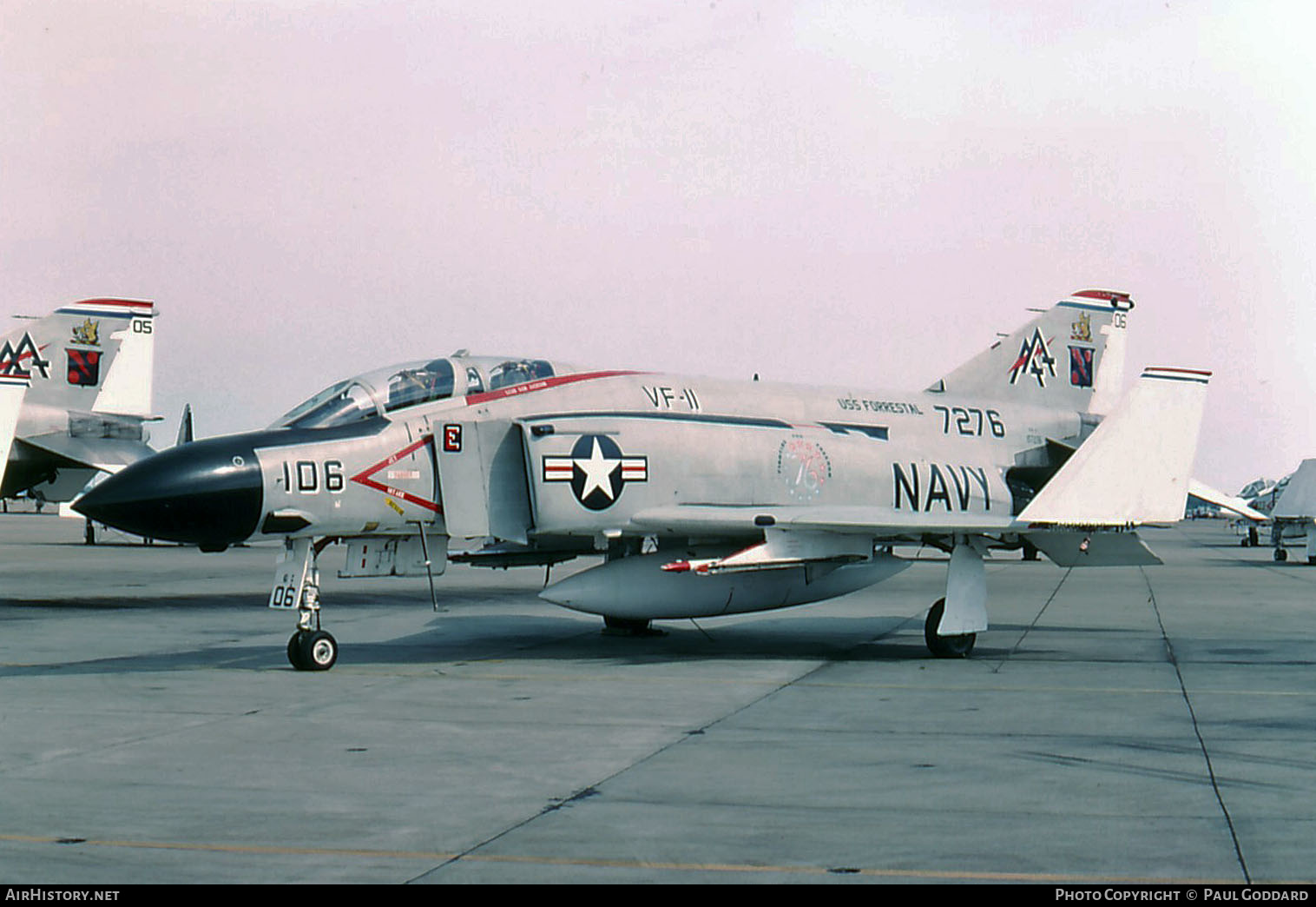 Aircraft Photo of 157276 / 7276 | McDonnell Douglas F-4J Phantom II | USA - Navy | AirHistory.net #656310
