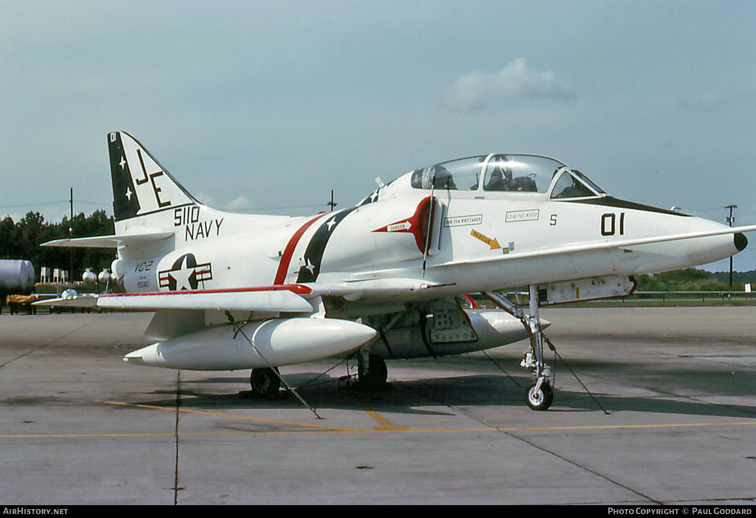 Aircraft Photo of 155110 / 5110 | Douglas TA-4J Skyhawk | USA - Navy | AirHistory.net #656311