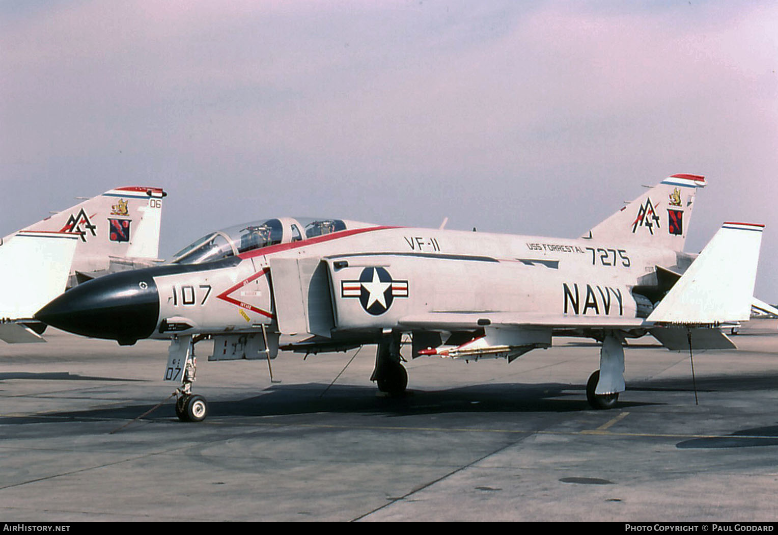 Aircraft Photo of 157275 / 7275 | McDonnell Douglas F-4J Phantom II | USA - Navy | AirHistory.net #656327