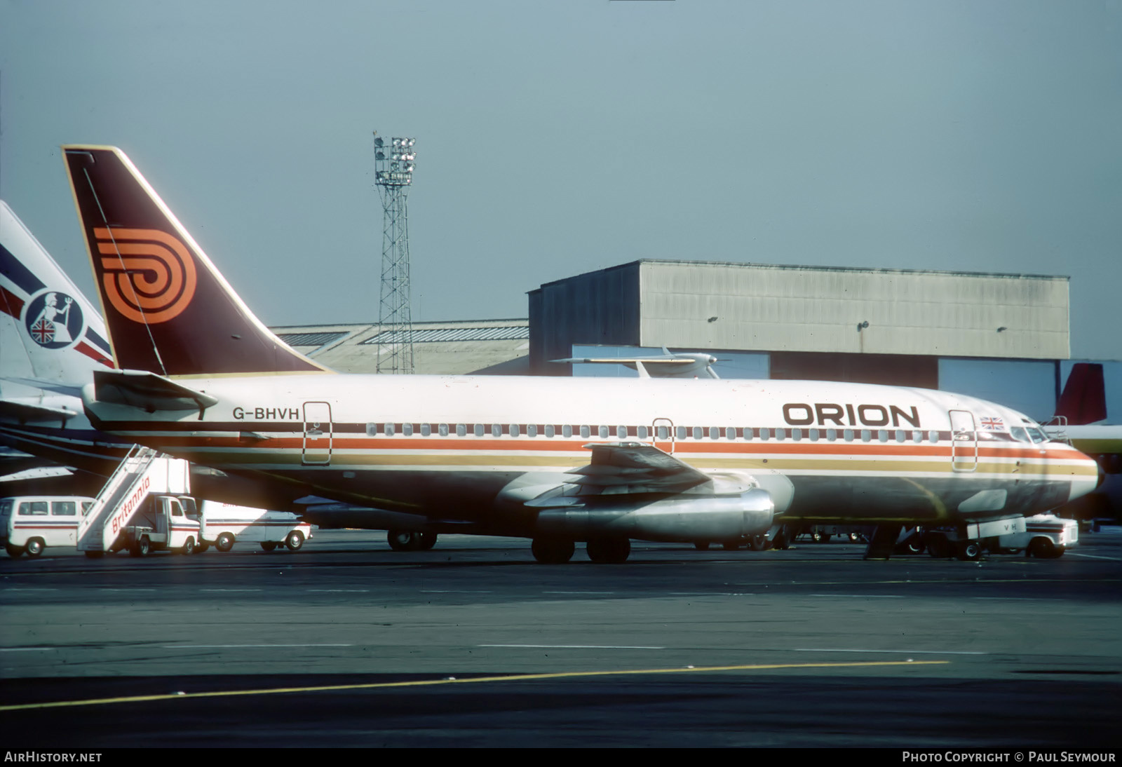Aircraft Photo of G-BHVH | Boeing 737-2T5/Adv | Orion Airways | AirHistory.net #656328