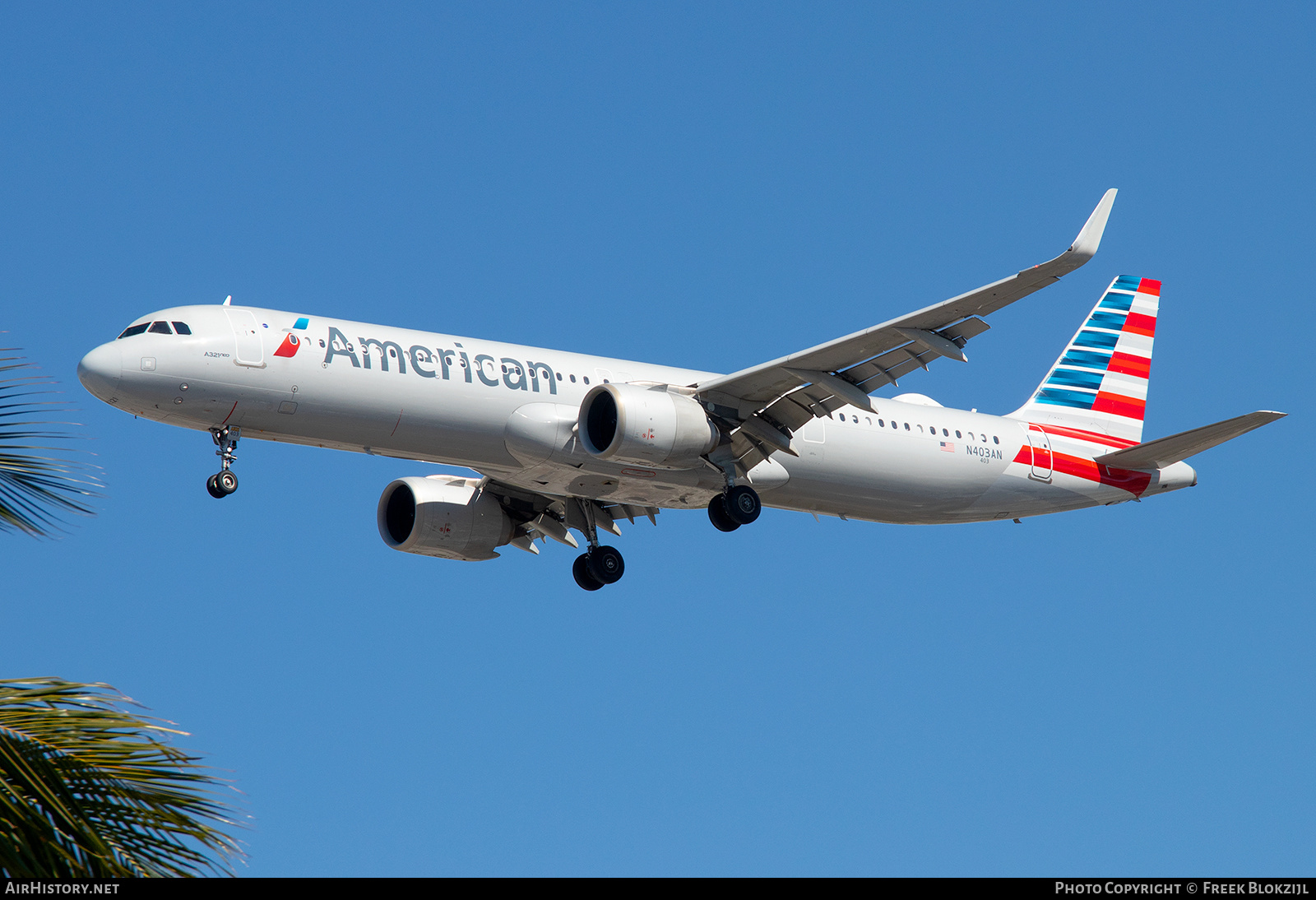 Aircraft Photo of N403AN | Airbus A321-253NX | American Airlines | AirHistory.net #656344