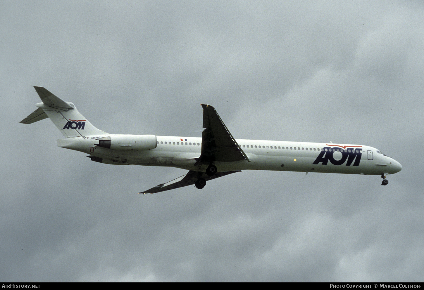 Aircraft Photo of F-GRMG | McDonnell Douglas MD-83 (DC-9-83) | AOM French Airlines | AirHistory.net #656348