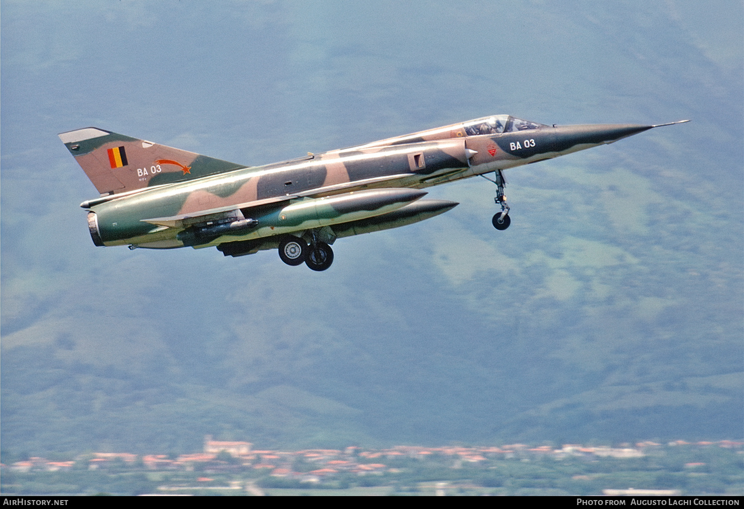 Aircraft Photo of BA03 | Dassault Mirage 5BA | Belgium - Air Force | AirHistory.net #656349