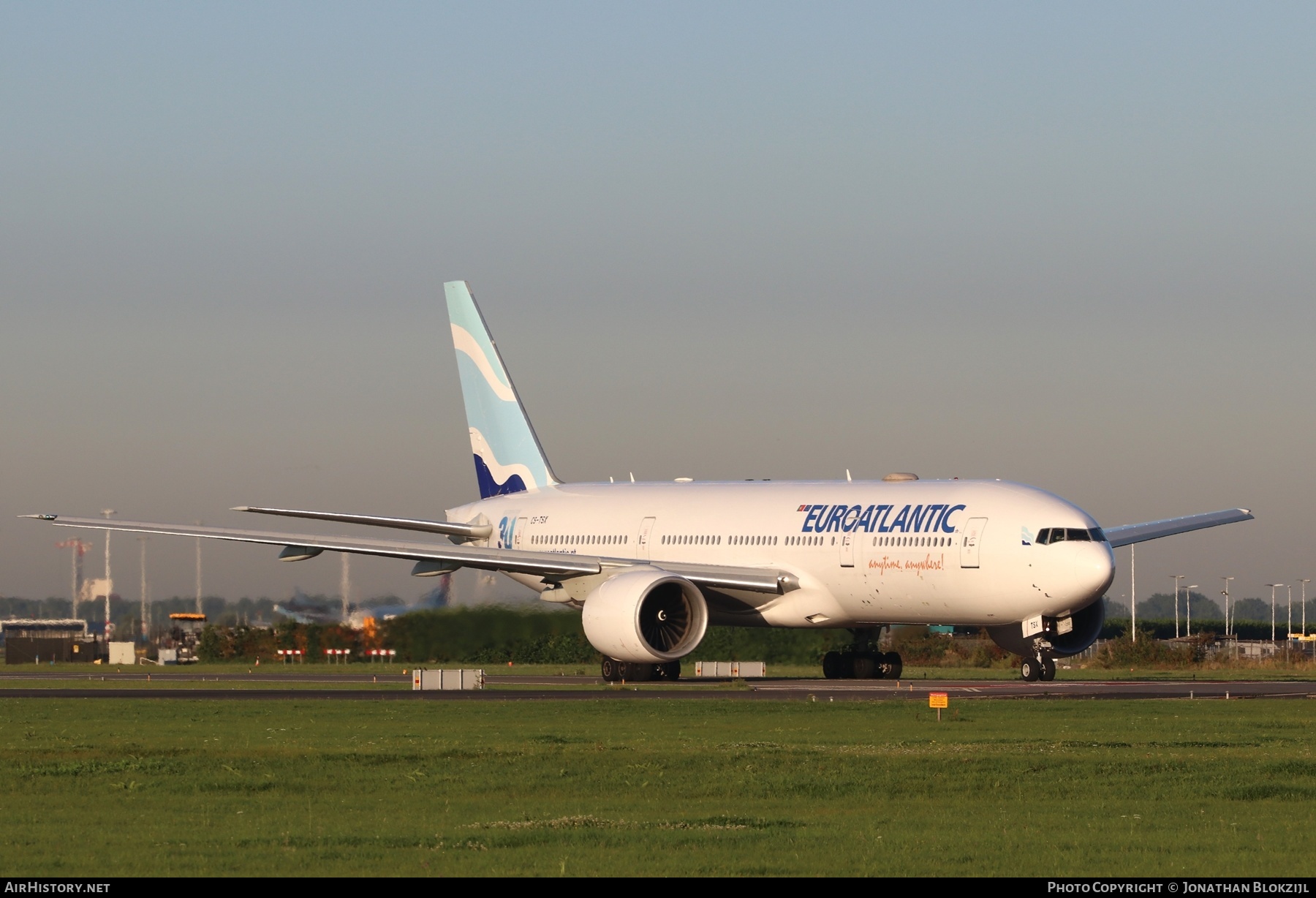 Aircraft Photo of CS-TSX | Boeing 777-243/ER | Euro Atlantic Airways | AirHistory.net #656350