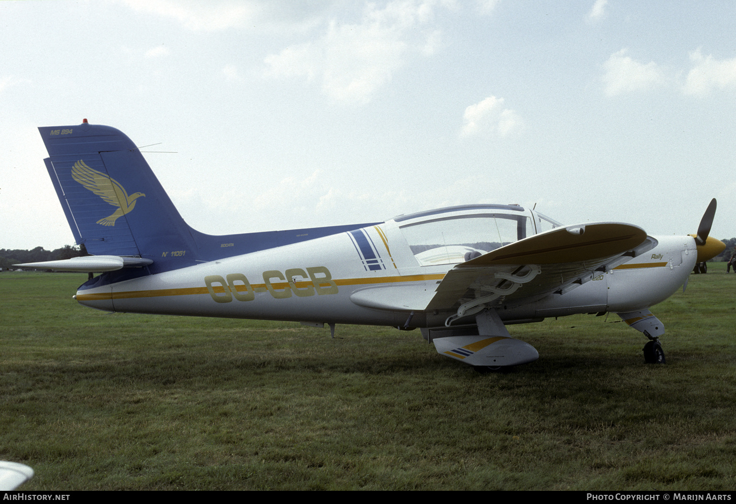 Aircraft Photo of OO-CCB | Socata MS-894A Rallye Minerva 220 | AirHistory.net #656356