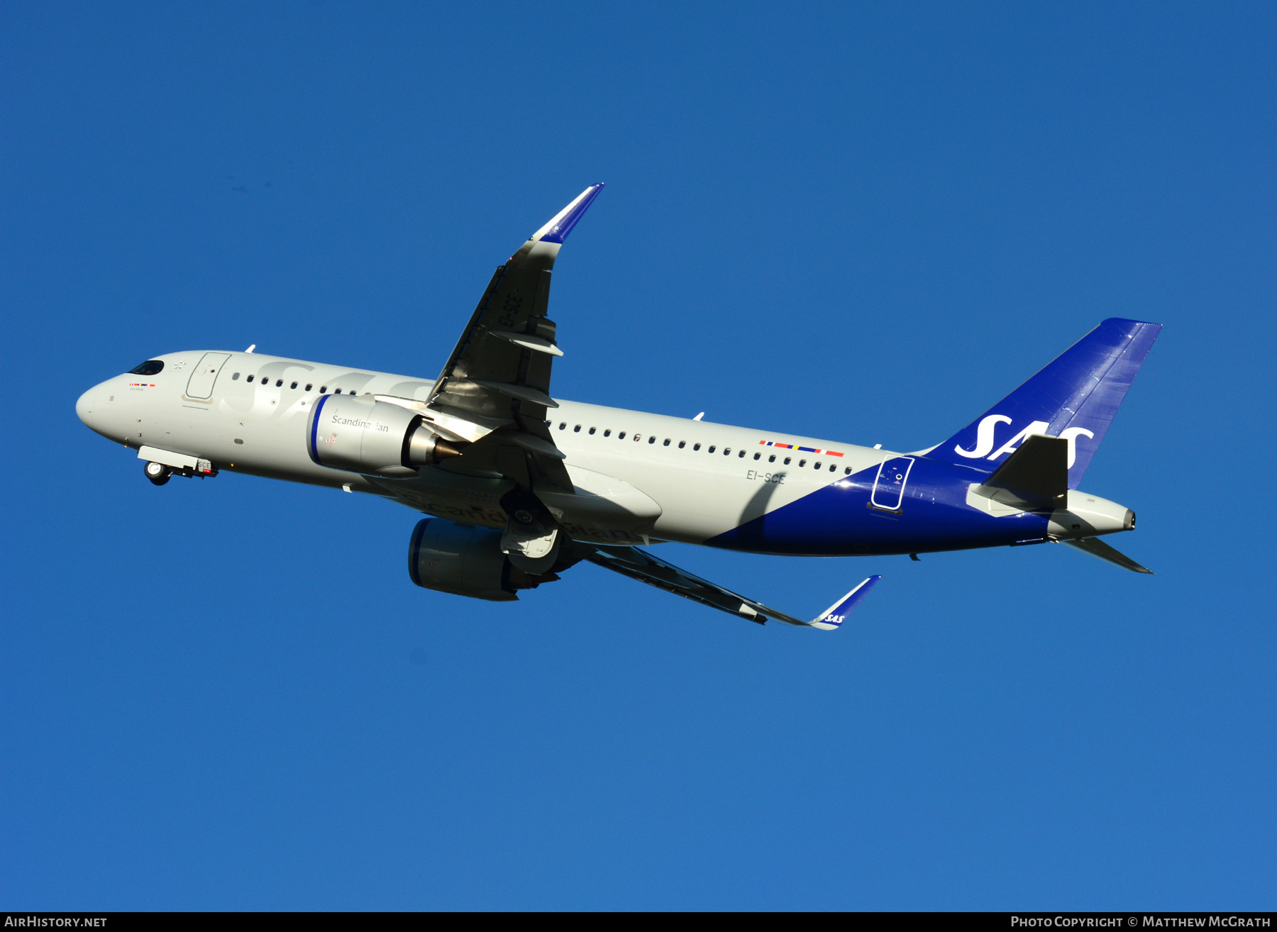 Aircraft Photo of EI-SCE | Airbus A320-251N | Scandinavian Airlines - SAS | AirHistory.net #656379