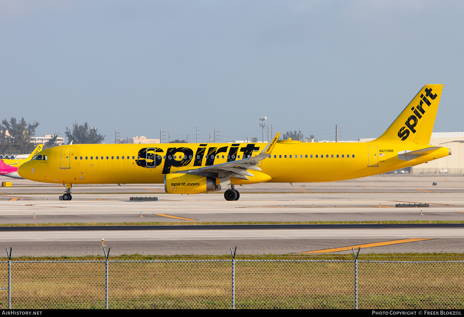 Aircraft Photo of N659NK | Airbus A321-231 | Spirit Airlines | AirHistory.net #656391