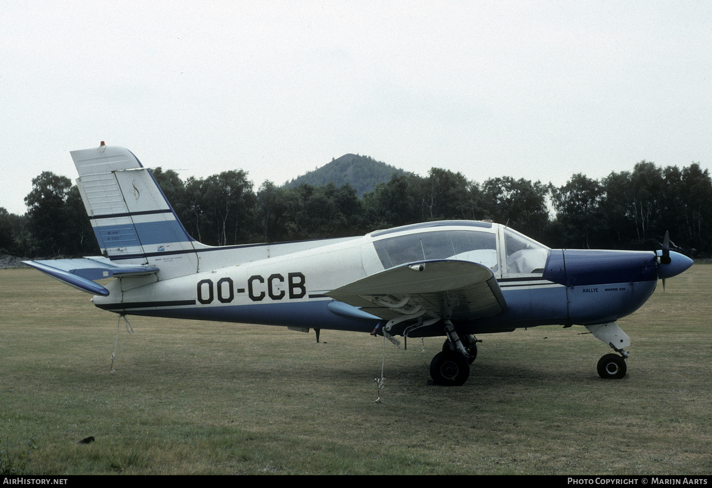 Aircraft Photo of OO-CCB | Socata MS-894A Rallye Minerva 220 | AirHistory.net #656393