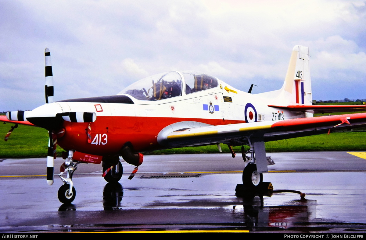 Aircraft Photo of ZF413 | Short S-312 Tucano T1 | UK - Air Force | AirHistory.net #656397