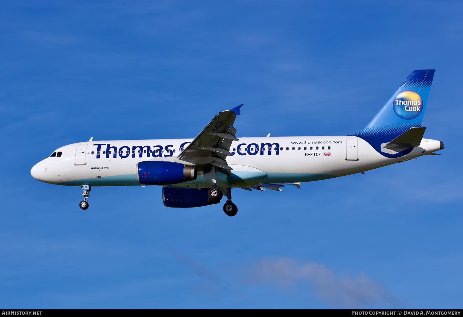 Aircraft Photo of G-FTDF | Airbus A320-231 | Thomas Cook Airlines | AirHistory.net #656398
