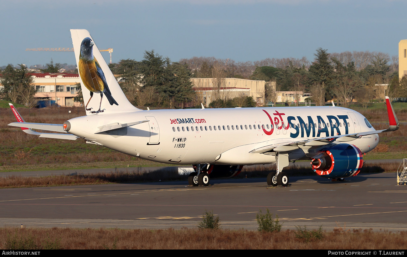 Aircraft Photo of F-WWIP | Airbus A320-271N | JetSmart | AirHistory.net #656416