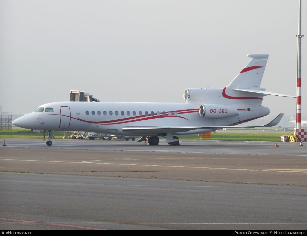 Aircraft Photo of OO-SBO | Dassault Falcon 8X | AirHistory.net #656422