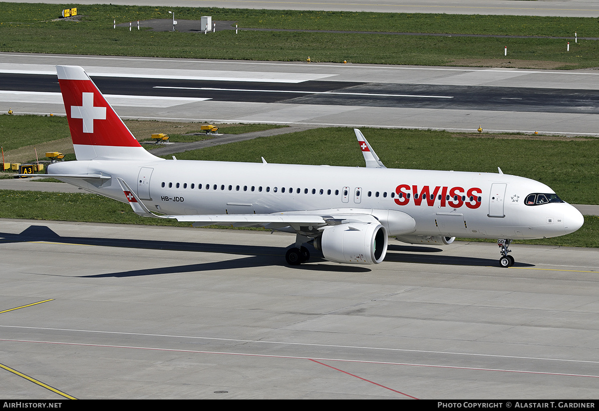 Aircraft Photo of HB-JDD | Airbus A320-271N | Swiss International Air Lines | AirHistory.net #656453