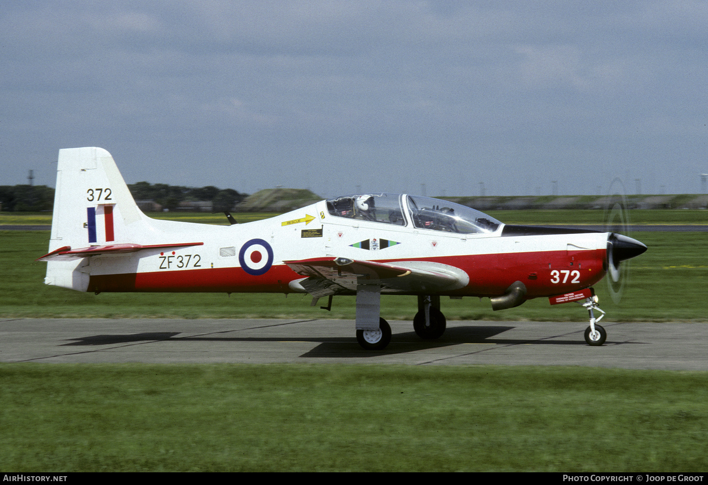 Aircraft Photo of ZF372 | Short S-312 Tucano T1 | UK - Air Force | AirHistory.net #656458