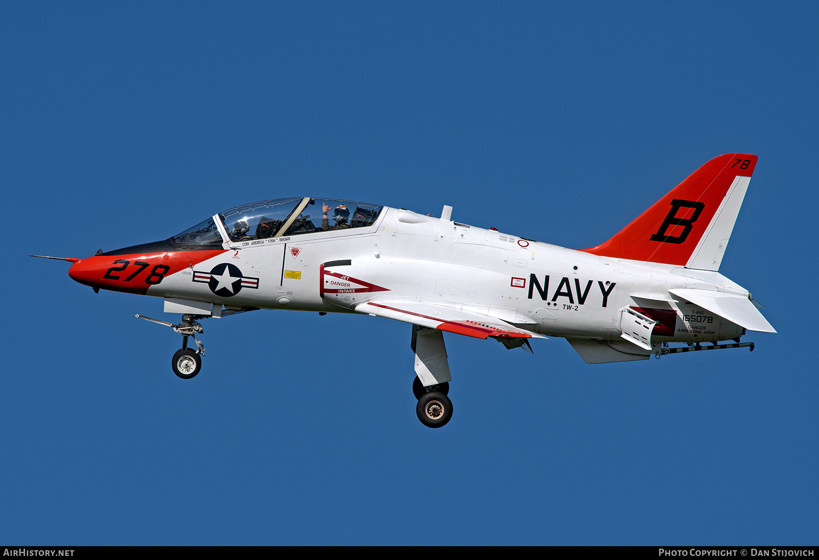 Aircraft Photo of 165078 | Boeing T-45C Goshawk | USA - Navy | AirHistory.net #656464