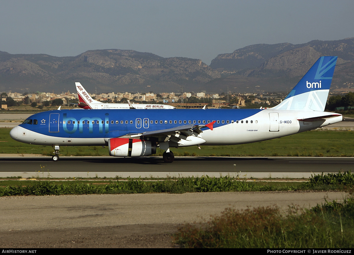 Aircraft Photo of G-MIDO | Airbus A320-232 | BMI - British Midland International | AirHistory.net #656469