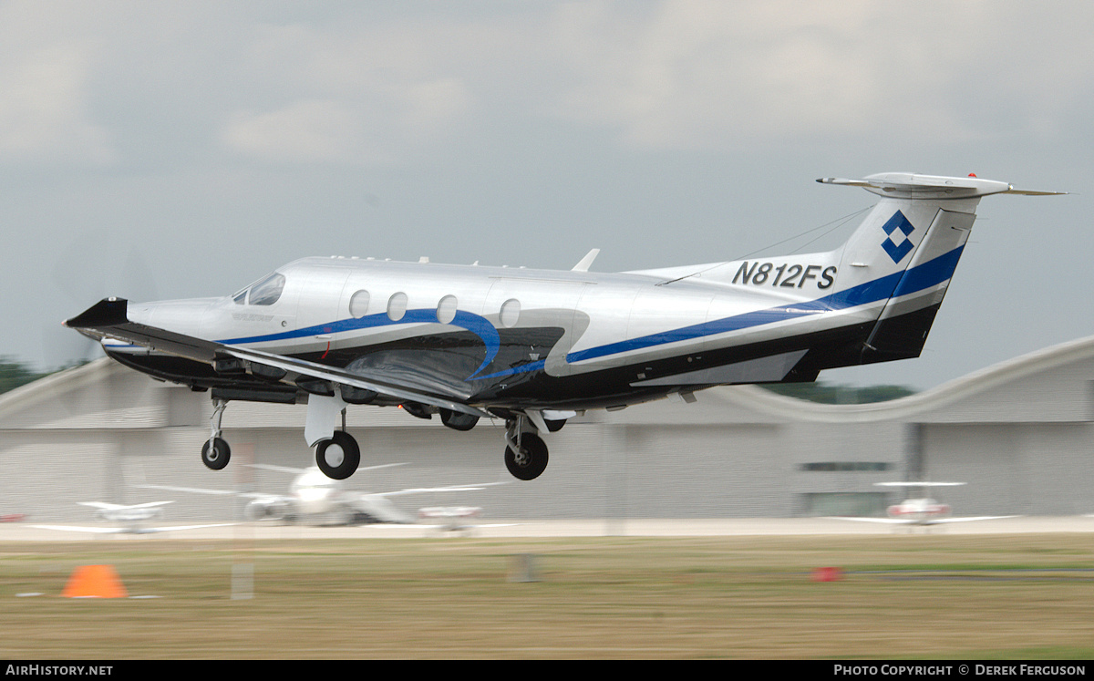 Aircraft Photo of N812FS | Pilatus PC-12NG (PC-12/47E) | Flir Systems Aviation | AirHistory.net #656473
