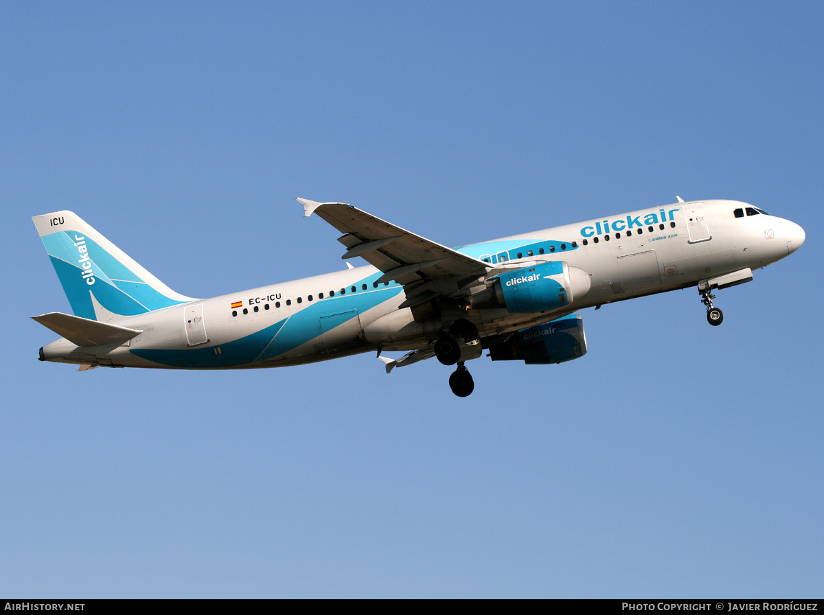 Aircraft Photo of EC-ICU | Airbus A320-211 | Clickair | AirHistory.net #656498