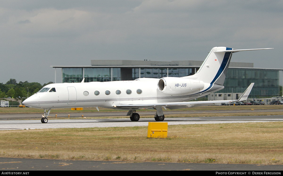 Aircraft Photo of HB-JUS | Gulfstream Aerospace G-IV-X Gulfstream G450 | AirHistory.net #656501