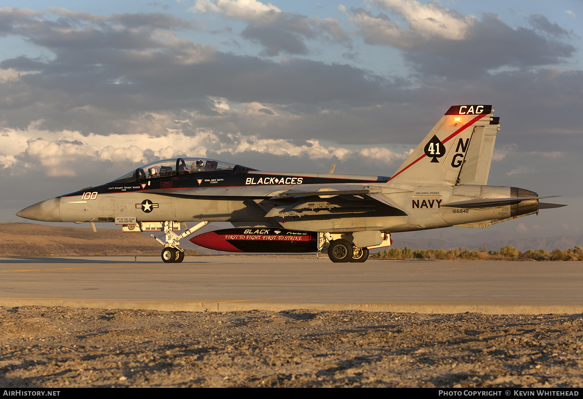 Aircraft Photo of 166842 | Boeing F/A-18F Super Hornet | USA - Navy | AirHistory.net #656508