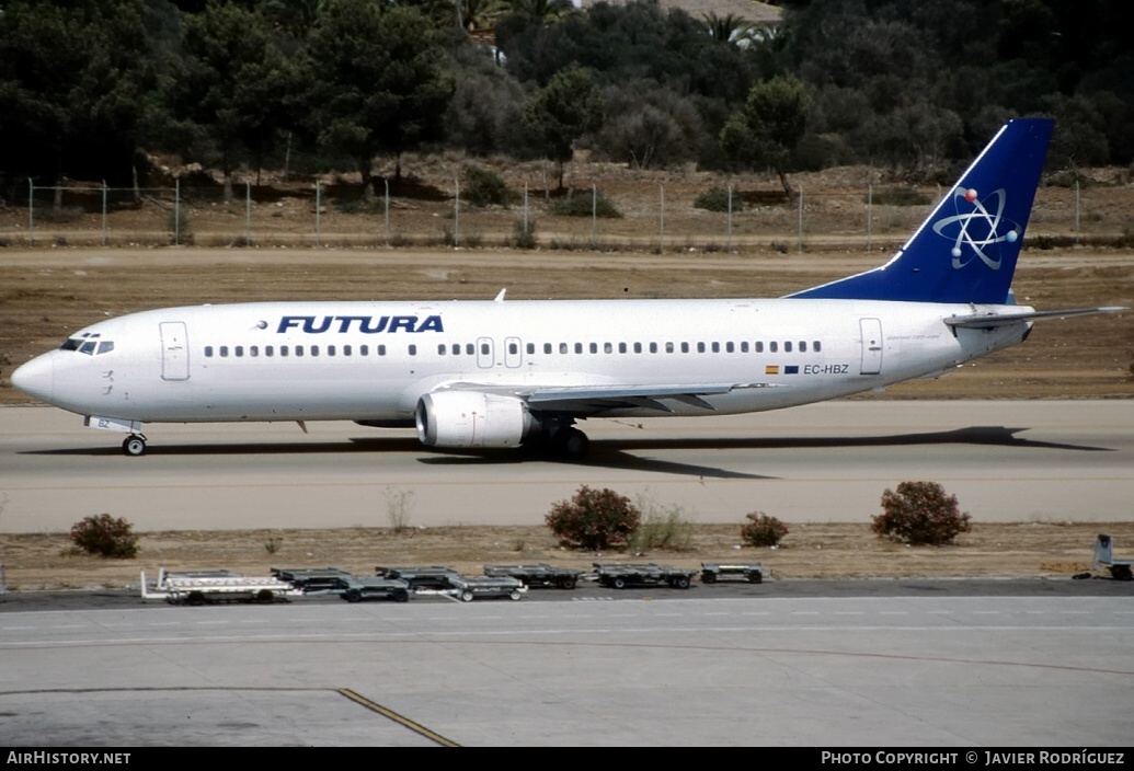 Aircraft Photo of EC-HBZ | Boeing 737-4Y0 | Futura International Airways | AirHistory.net #656512